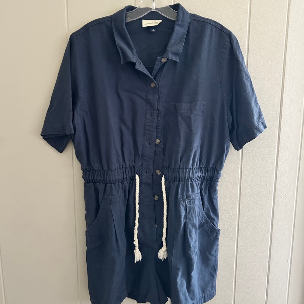 Navy Blue Universal Thread Jumpsuit (Washed but never worn)